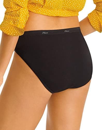 Hanes Women's Underwear Pack, 10-Pack, Full-Coverage Cotton Blend Panties, Moisture-Wicking Underwear for Women