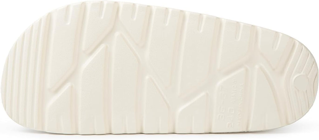 EVA Sandals for Women with Arch Support | Adjustable Double Buckle Slides | Comfortable Lightweight EVA Slide Sandals for Beach, Shower, Summer