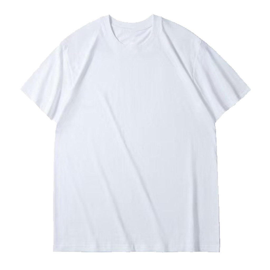 Men's Solid Crew Neck T-Shirt, Soft Cotton Tee, Regular Fit, Lightweight Casual Top for Summer Layering, Comfort