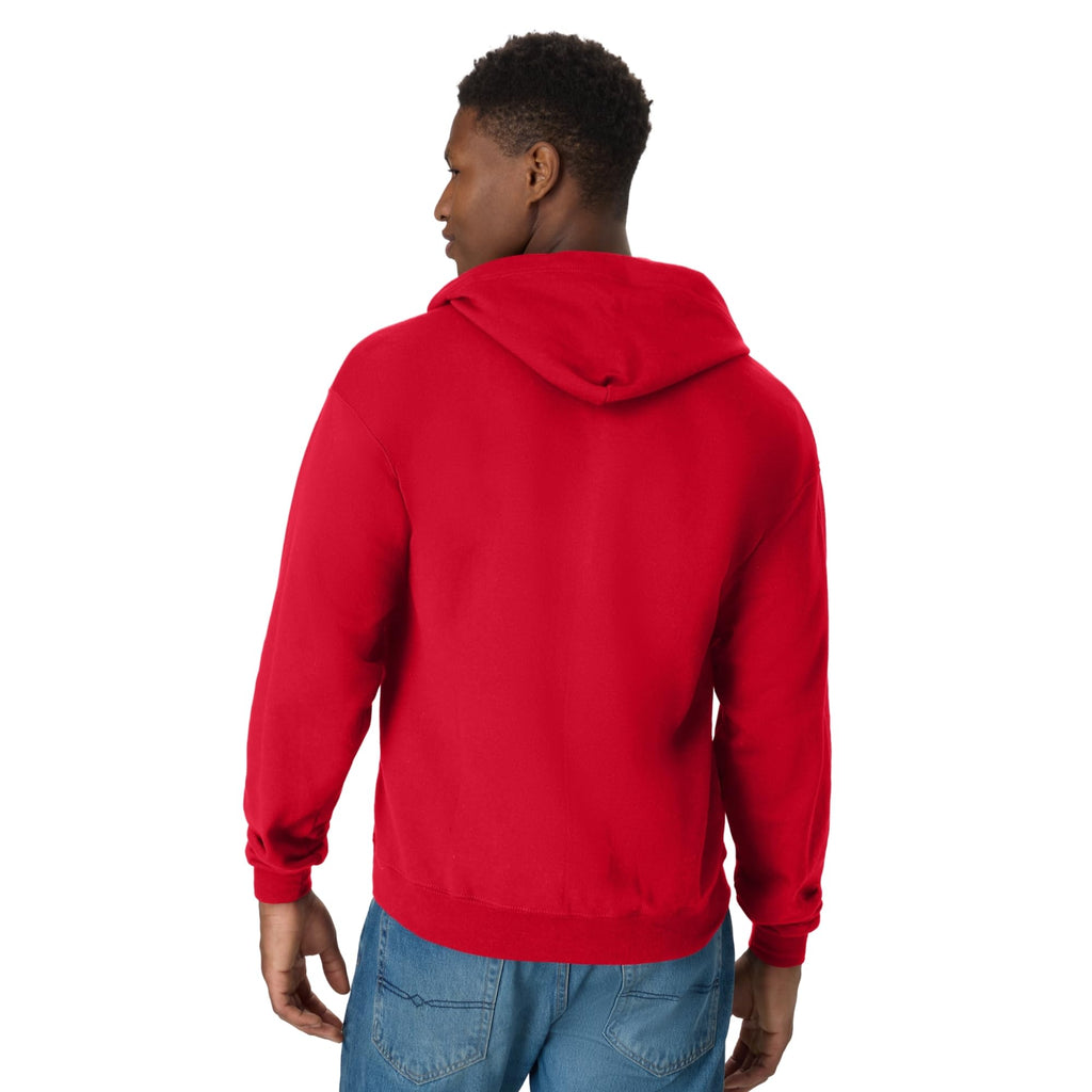 Hanes Men's Zip-up Hoodie, Ecosmart Fleece Full-zip Hoodie for Men, Hooded Sweatshirt