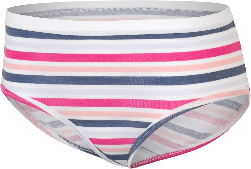 Hanes Girls' And Toddlers Underwear, Stretch Cotton Panties, 12-pack, Briefs, Bikini and Hipsters for Girls