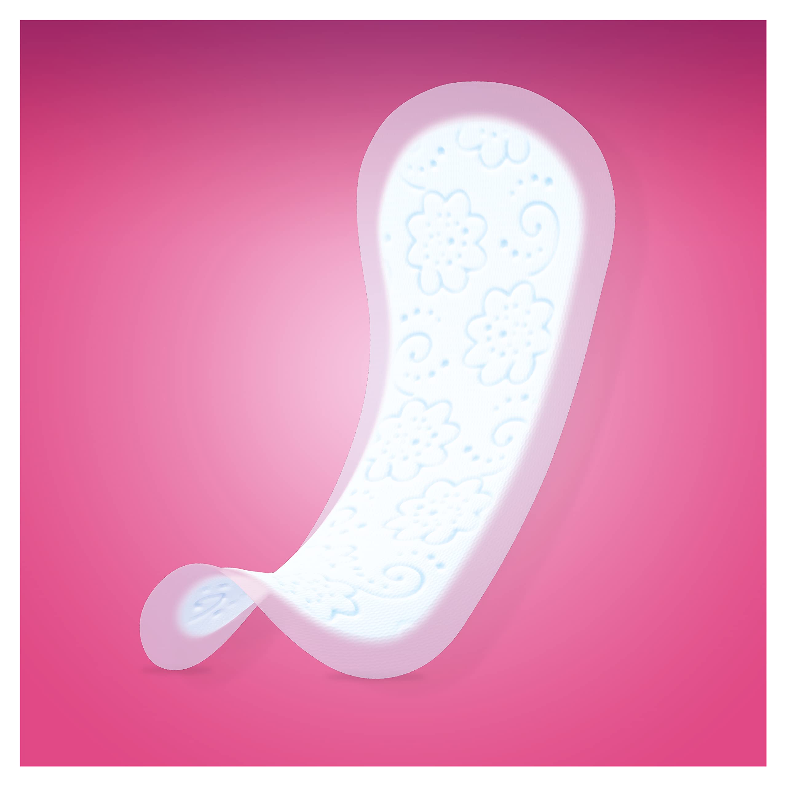 Always Panty Liners for Women Thin No Feel Protection Daily Liners, Regular, Unscented, 162 Count