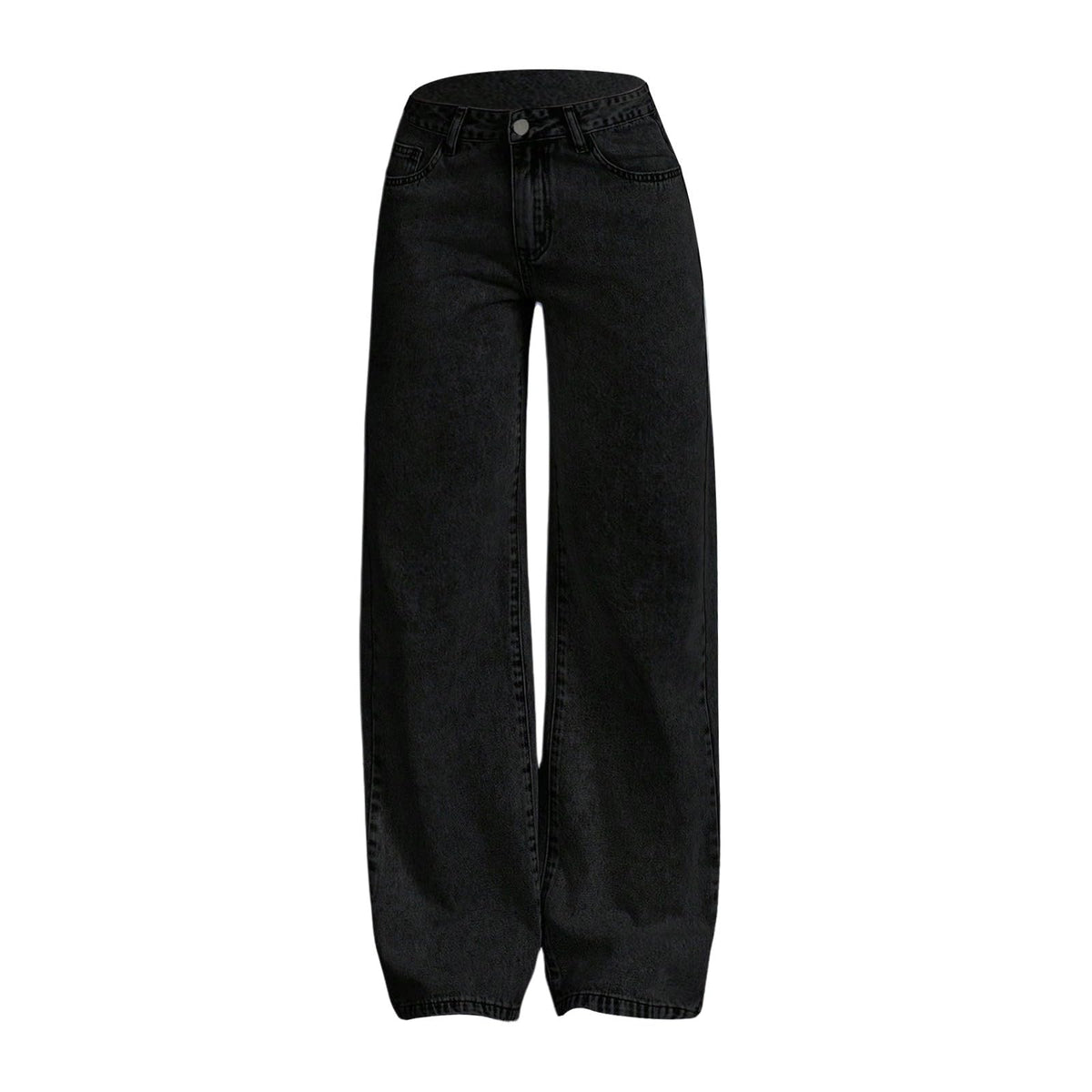 Jeans for Girls Cute Baggy Pants Wide Leg High Waisted Trousers with Pocket | Back to School Clothes Teens Outfits Bow Embroidery Wide Leg Denim Pants Y2k Tween Clothes 7-16Y