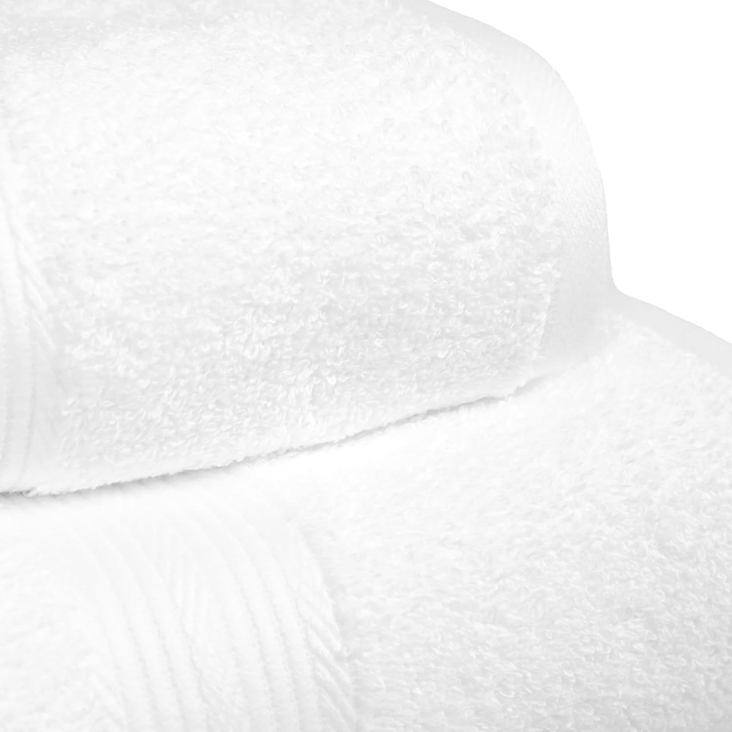 Amazon Basics 6-Piece Oversized Fade-Resistant Towel Set, 100% Cotton, Highly Absorbent, Soft, Teal, 2 Bath Towels, 2 Hand Towels, 2 Washcloths