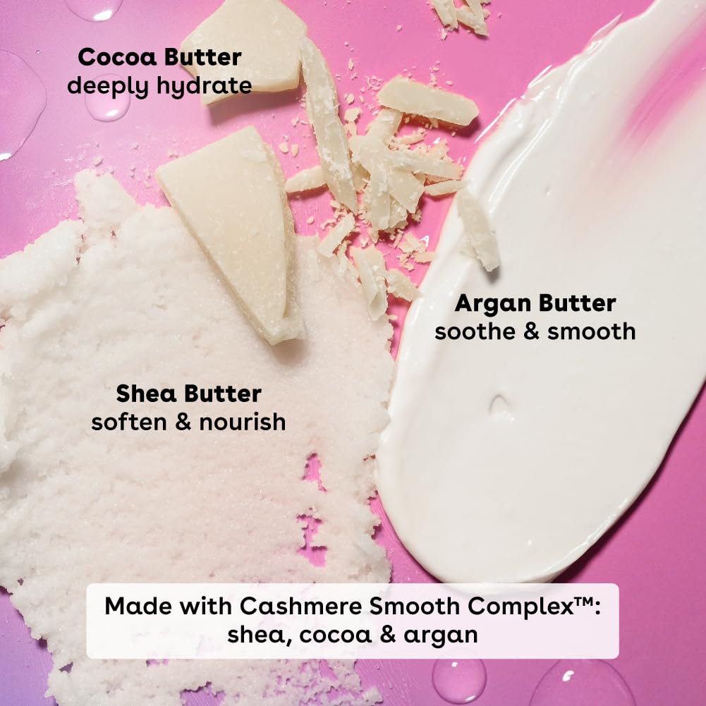 eos Body Wash, Vanilla Cashmere, Moisturizing Creamy Gel Formula with Shea Butter, Glycerin, Vitamin E, pH Balanced, Sensitive Skin, Vegan, 16 fl oz