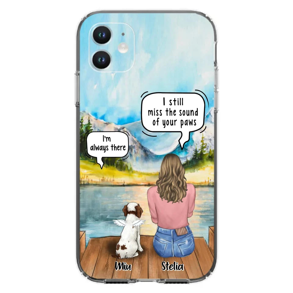 Custom Personalized Dog Mom Phone Case - Upto 4 Pets - Case For Iphone/Samsung - Gift Idea For Pet Lover - FXVV9O