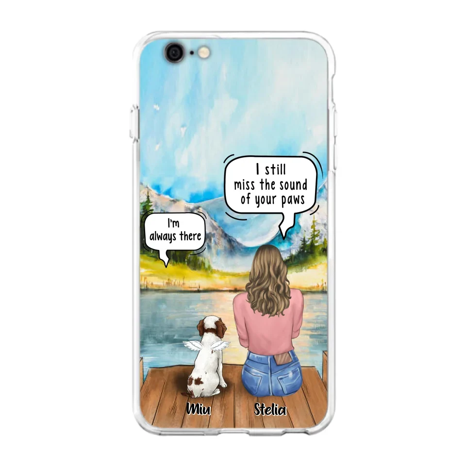 Custom Personalized Dog Mom Phone Case - Upto 4 Pets - Case For Iphone/Samsung - Gift Idea For Pet Lover - FXVV9O