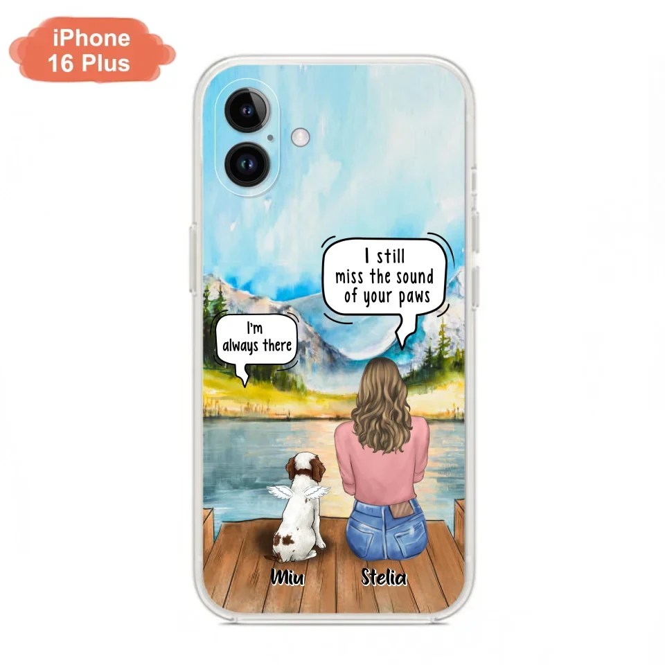 Custom Personalized Dog Mom Phone Case - Upto 4 Pets - Case For Iphone/Samsung - Gift Idea For Pet Lover - FXVV9O