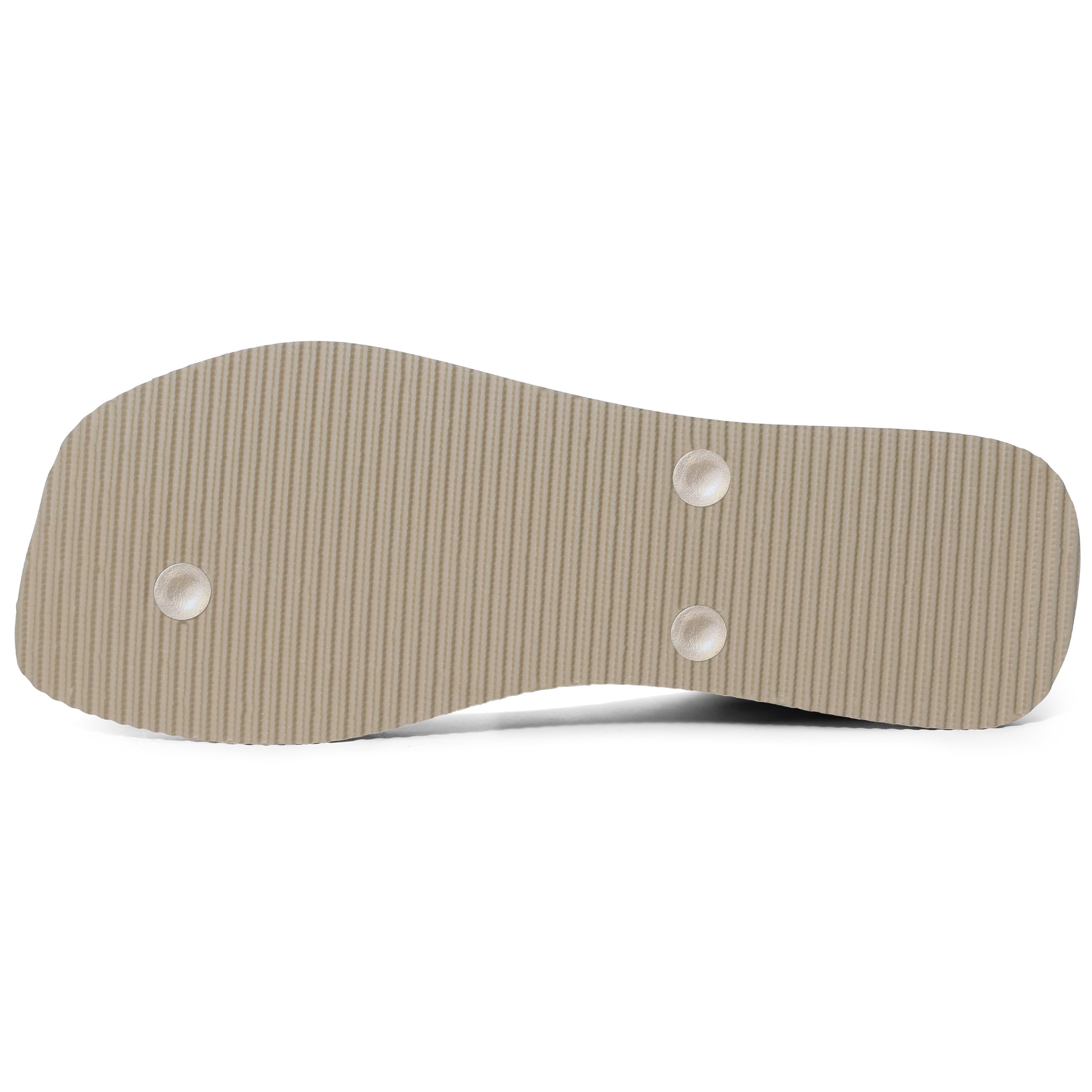 shevalues Slim Square Toe Flip Flops for Women with Comfortable Yoga Mat | Lightweight Non Slip Rubber Sandals for Beach, Shower, Pool & Summer Casual Wear