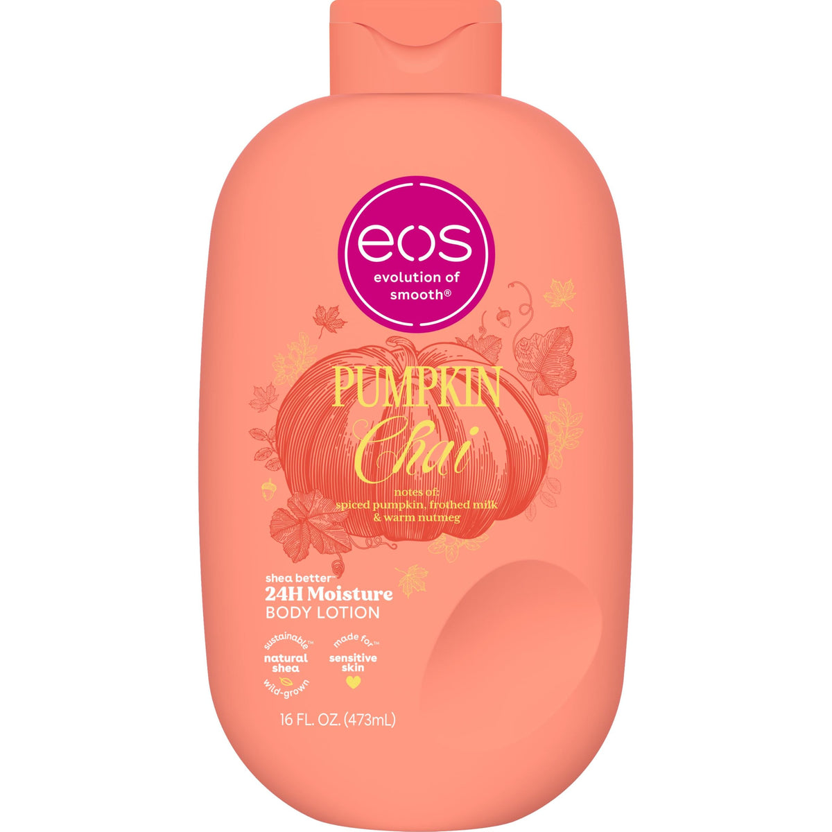 eos Shea Better Body Lotion- Strawberry Dream, with Natural Shea, 16 fl oz