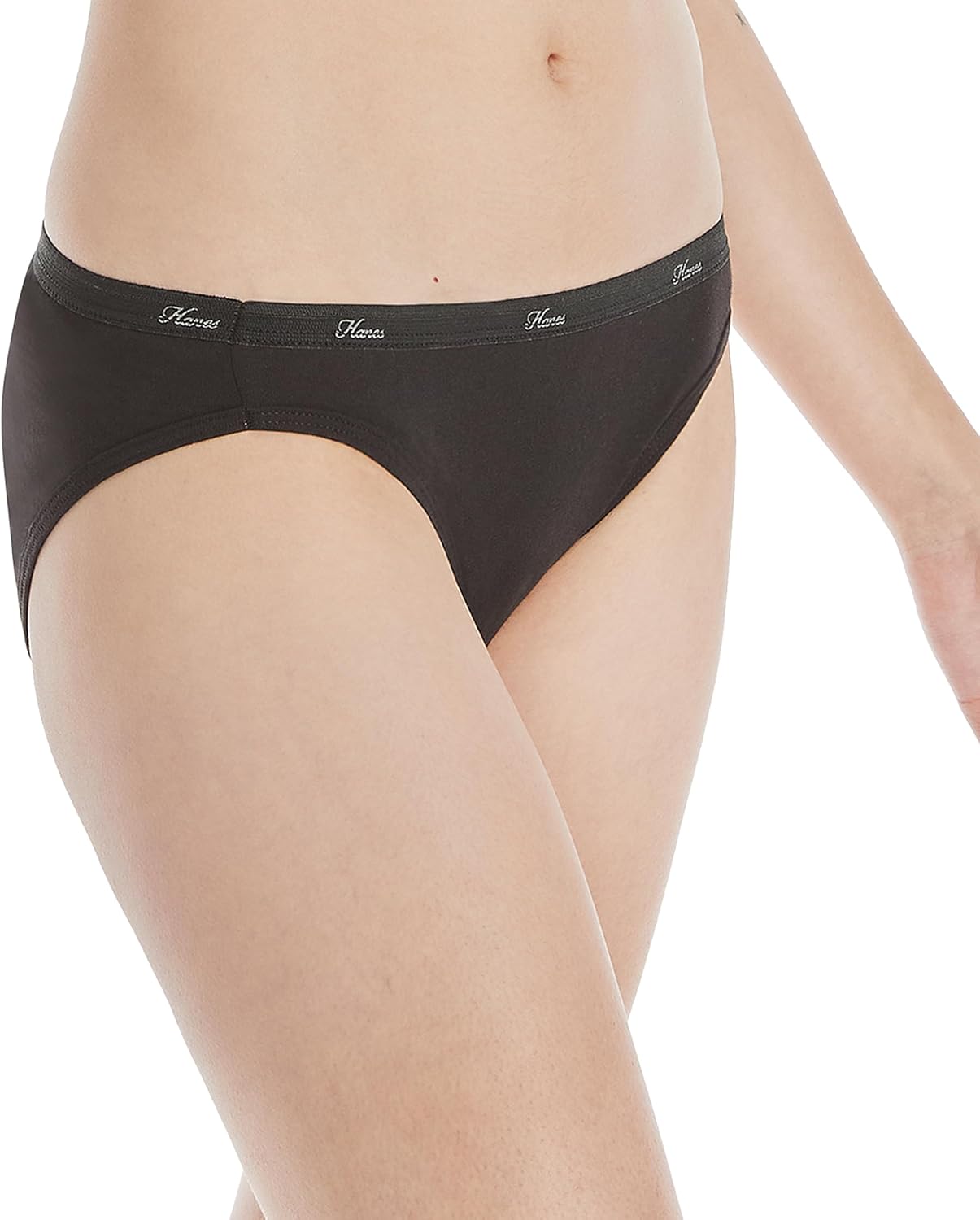 Hanes Women's Underwear Pack, 10-Pack, Full-Coverage Cotton Blend Panties, Moisture-Wicking Underwear for Women