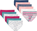 Hanes Girls' And Toddlers Underwear, Stretch Cotton Panties, 12-pack, Briefs, Bikini and Hipsters for Girls