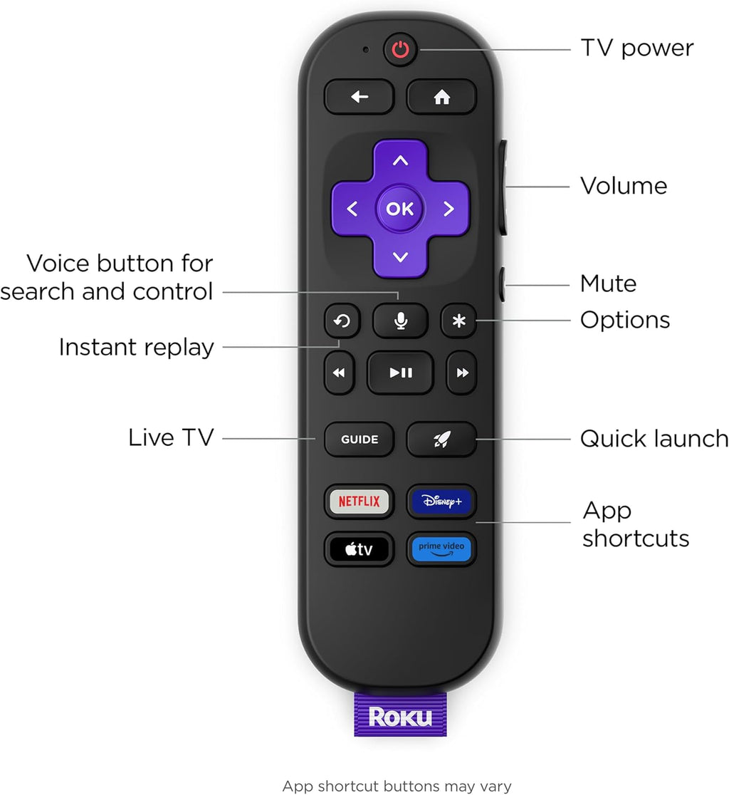 Roku 55-Inch Select Series Smart TV 2026-4K QLED TV - Roku TV | Flat Screen QLED Television with Voice Remote, Wi-Fi & Bluetooth Headphone Mode - Streaming Live Local News, Sports, & Movies