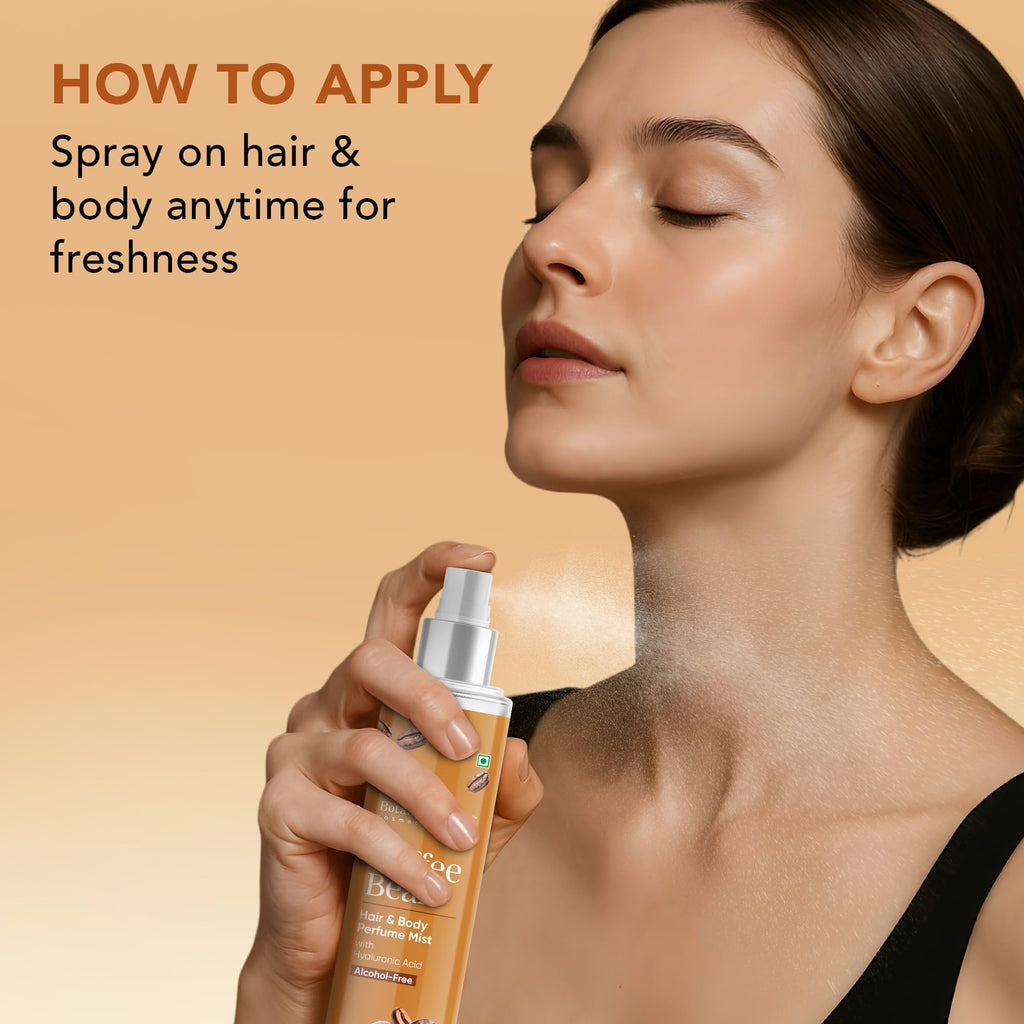 Botanic Hearth Vanilla Hair Perfume & Body Mist- 3.4 Fl oz | Long-Lasting Hair Deodorizer & Body Scent, Alcohol-Free Fragrance Hair Spray Everyday Wear, All Day Freshness for Women & Men