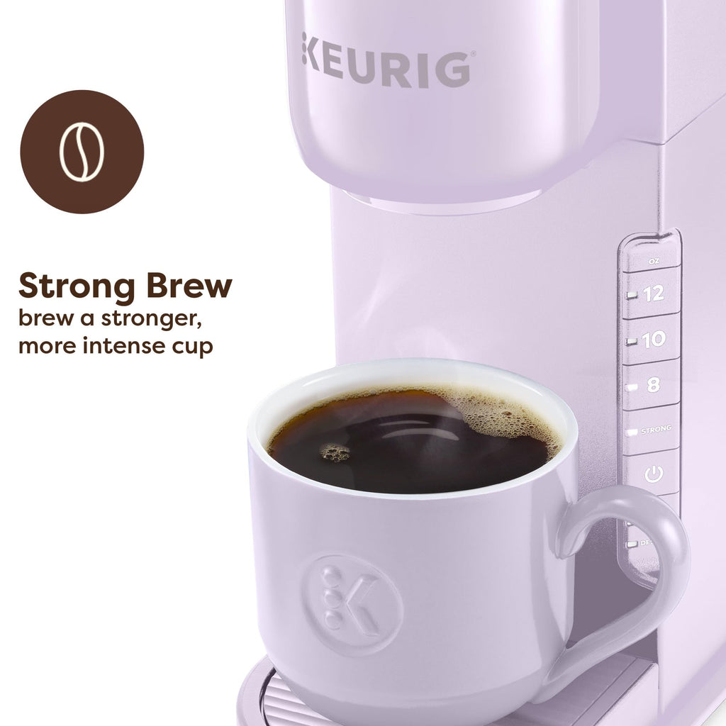 Keurig K-Express Single Serve K-Cup Pod Coffee Maker, 3 Brew Sizes, Strong Button Feature, 42oz Removable Reservoir, Black | 3 Brew Sizes, Strong Button Feature, Removable Reservoir
