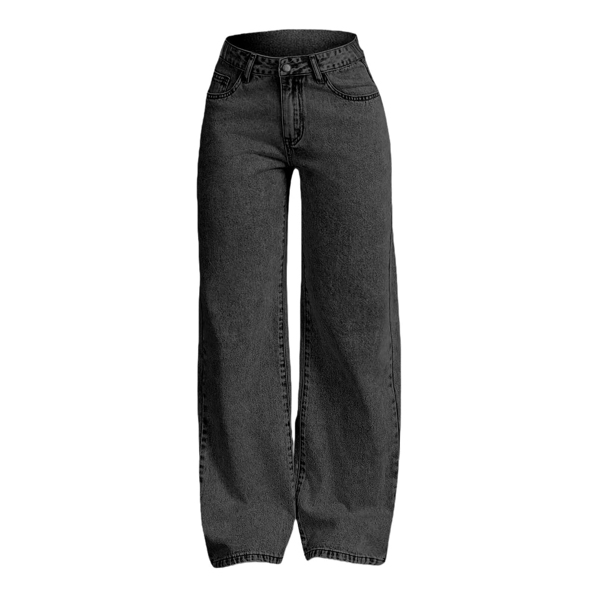 Jeans for Girls Cute Baggy Pants Wide Leg High Waisted Trousers with Pocket | Back to School Clothes Teens Outfits Bow Embroidery Wide Leg Denim Pants Y2k Tween Clothes 7-16Y