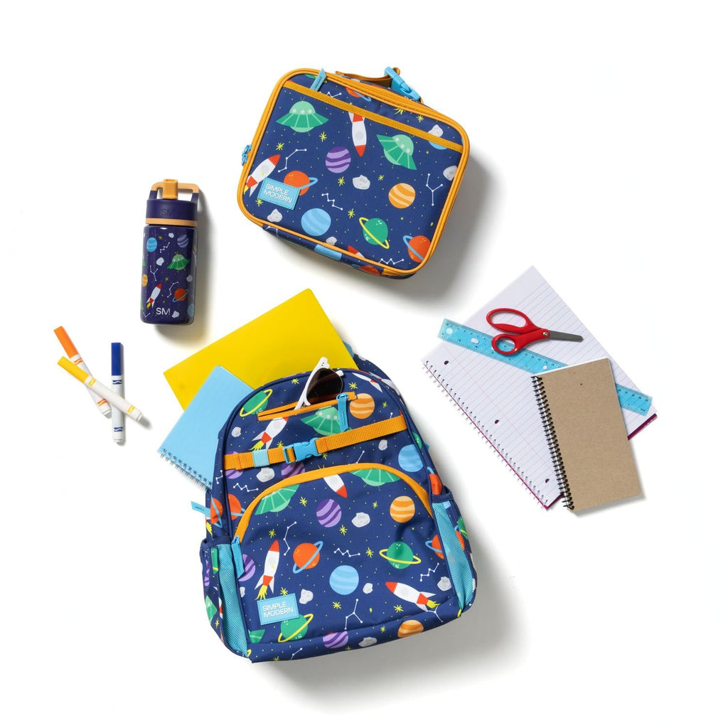 Simple Modern Disney Princess Kids Backpack for School, Girls, Boys | 12L | Fletcher Princess Rainbows Bookbag, School Backpack for Toddler, Preschool, Kindergarten | Fits Lunch Box, Cute | Medium