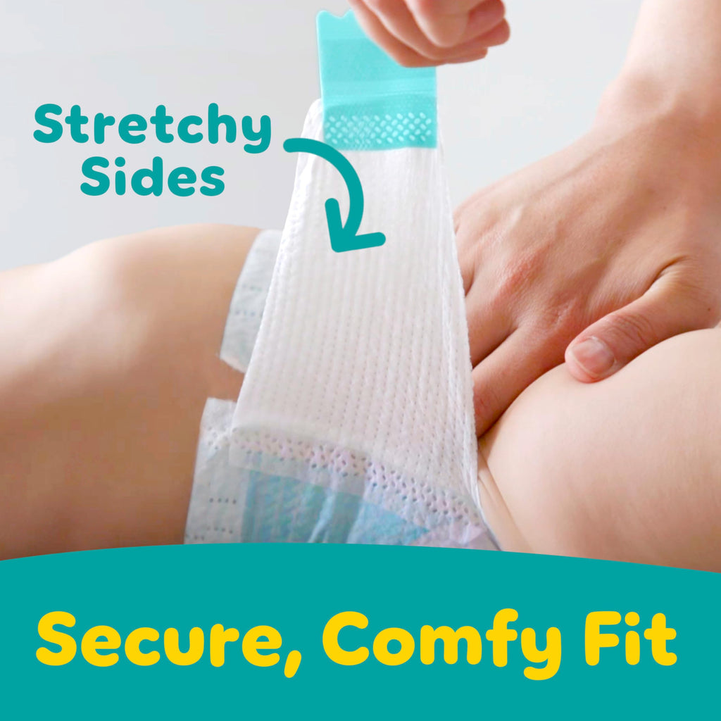 Pampers Diapers - Baby Dry - Size 3, 104 Count, Absorbent Disposable Infant Diaper (Packaging May Vary)