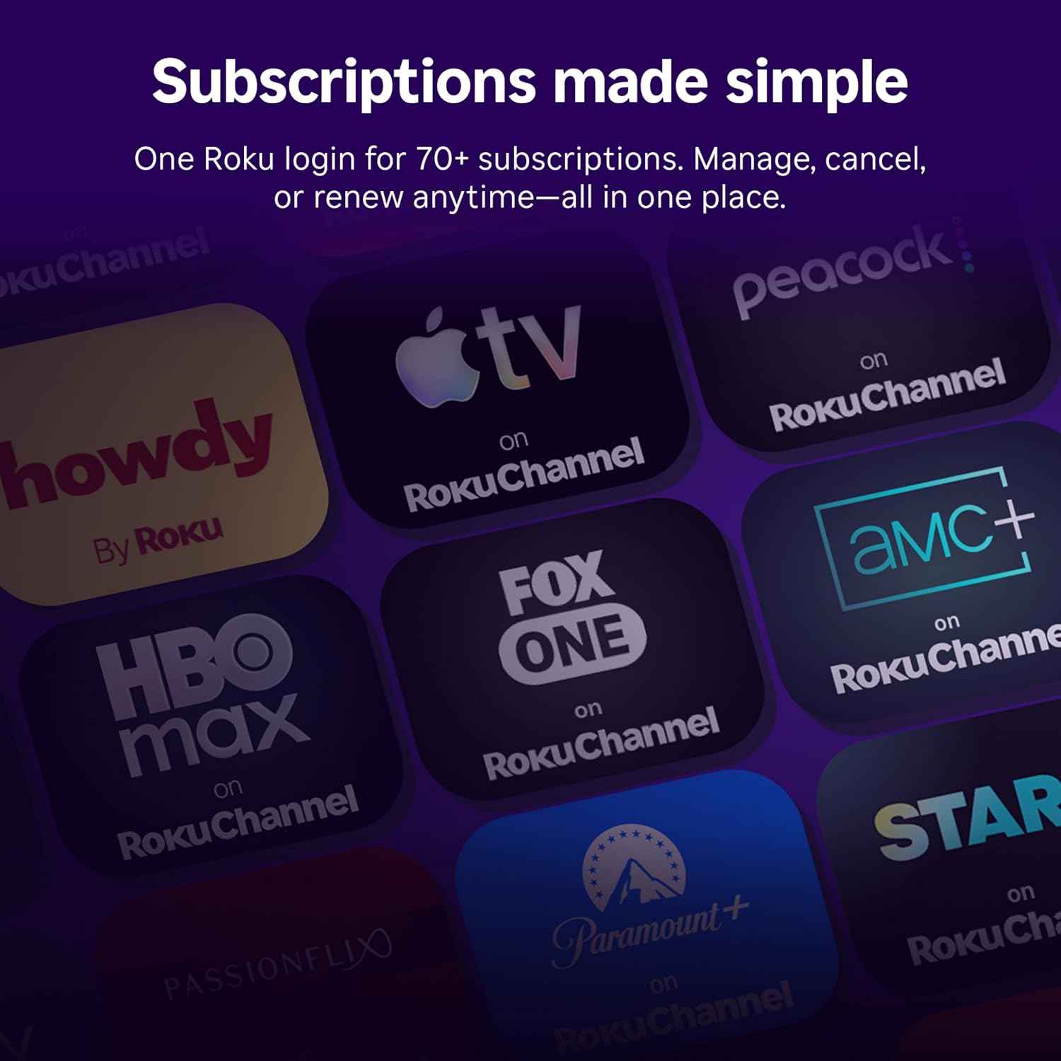 Roku 55-Inch Select Series Smart TV 2026-4K QLED TV - Roku TV | Flat Screen QLED Television with Voice Remote, Wi-Fi & Bluetooth Headphone Mode - Streaming Live Local News, Sports, & Movies