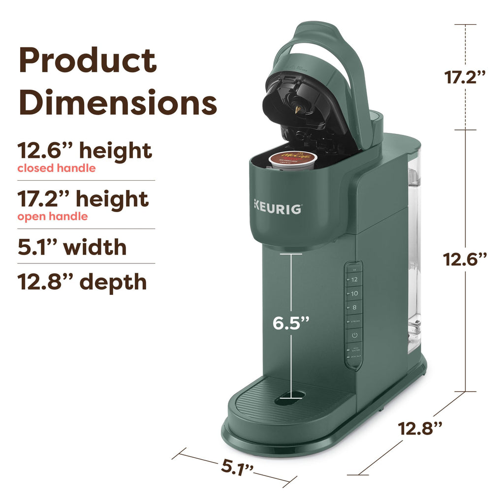 Keurig K-Express Single Serve K-Cup Pod Coffee Maker, 3 Brew Sizes, Strong Button Feature, 42oz Removable Reservoir, Black | 3 Brew Sizes, Strong Button Feature, Removable Reservoir