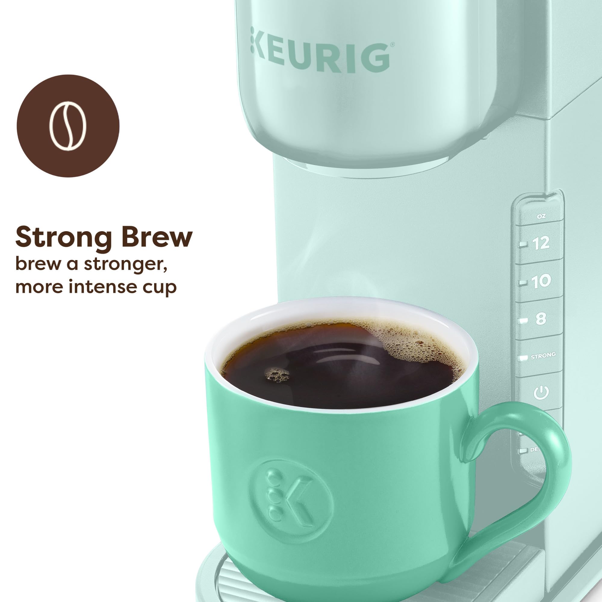 Keurig K-Express Single Serve K-Cup Pod Coffee Maker, 3 Brew Sizes, Strong Button Feature, 42oz Removable Reservoir, Black | 3 Brew Sizes, Strong Button Feature, Removable Reservoir