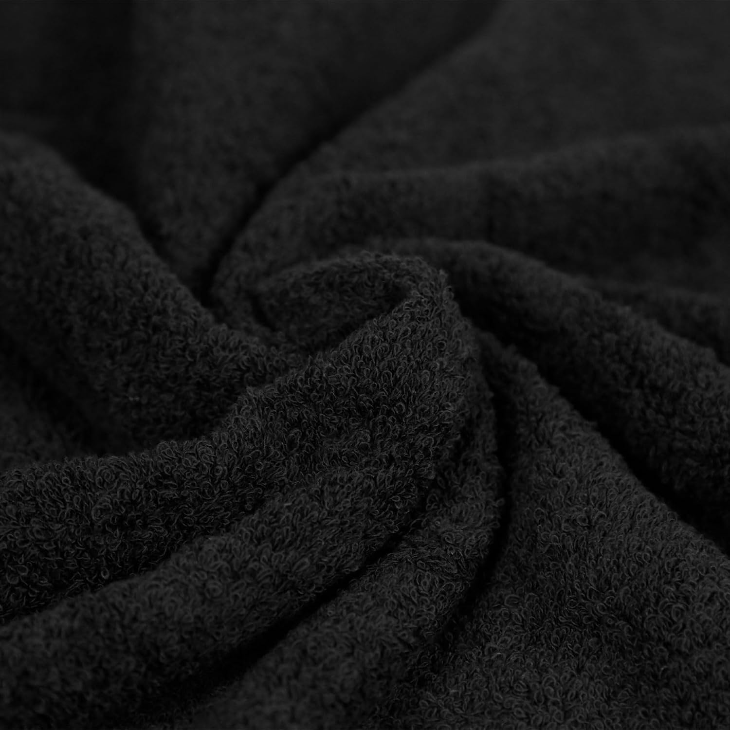 Amazon Basics 6-Piece Oversized Fade-Resistant Towel Set, 100% Cotton, Highly Absorbent, Soft, Teal, 2 Bath Towels, 2 Hand Towels, 2 Washcloths