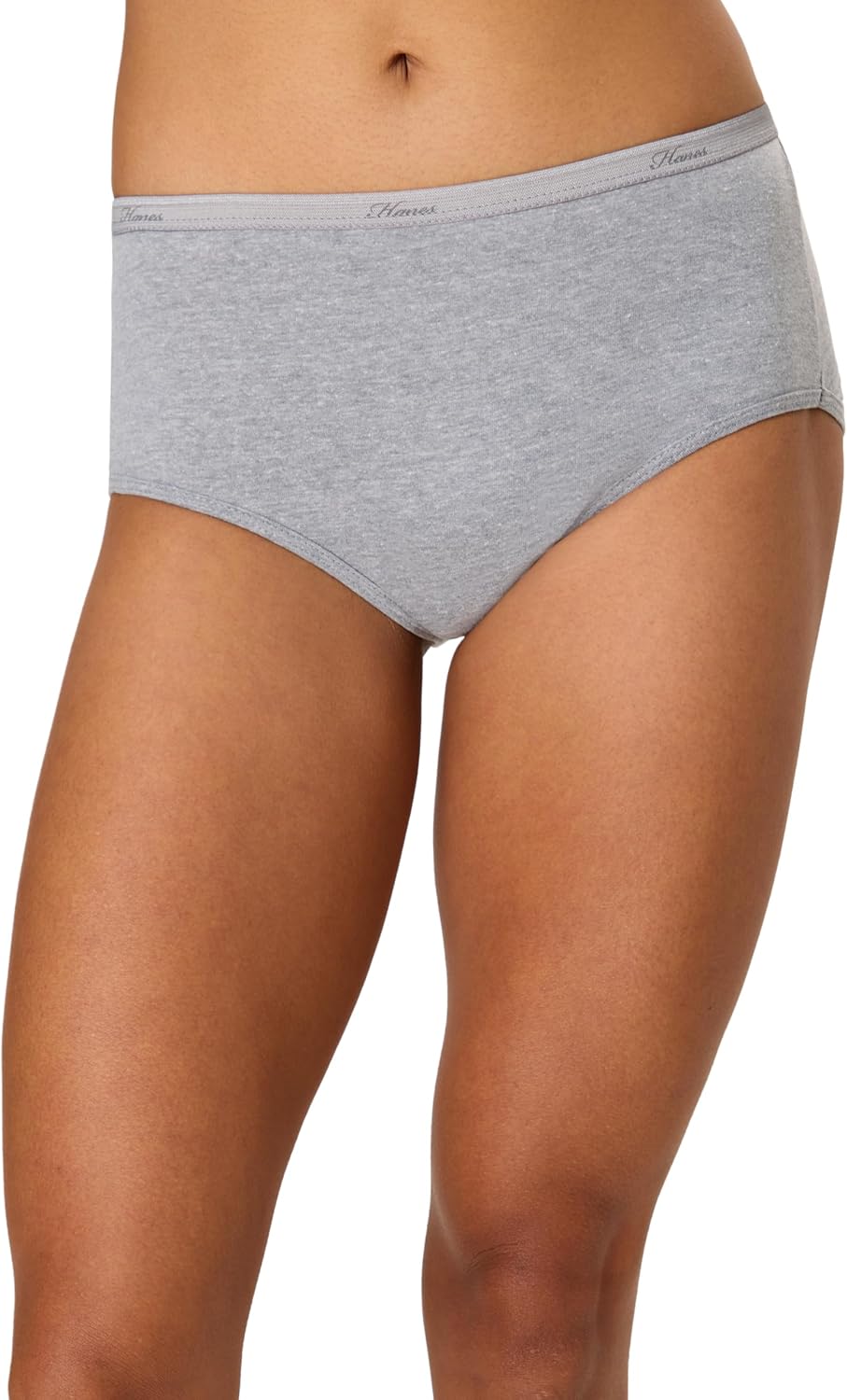 Hanes Women's Underwear Pack, 10-Pack, Full-Coverage Cotton Blend Panties, Moisture-Wicking Underwear for Women