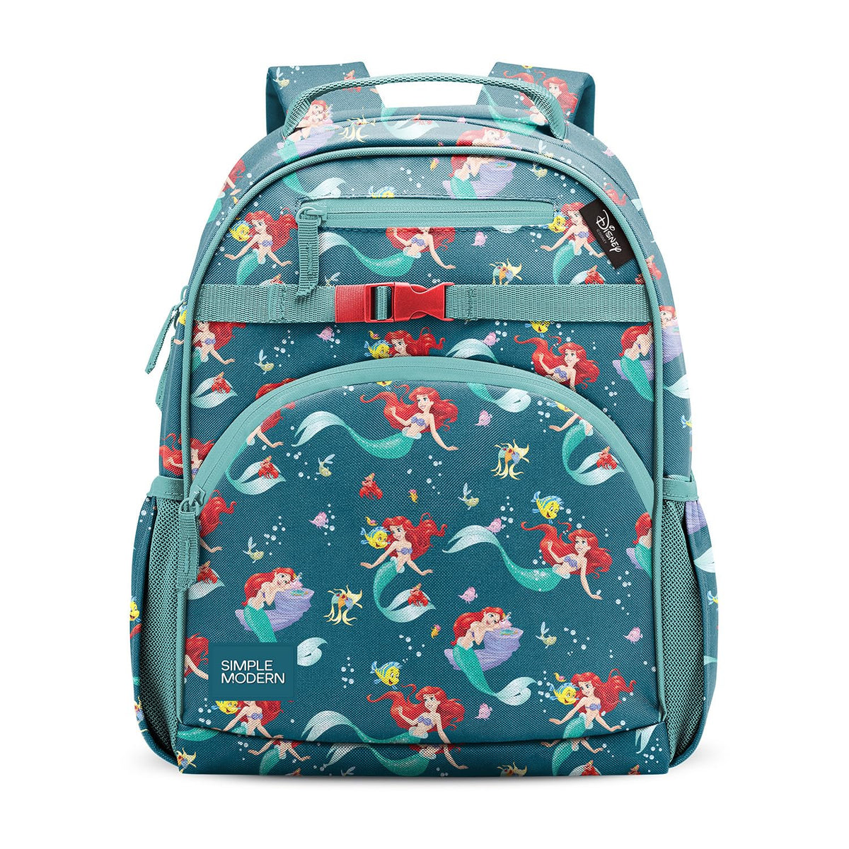 Simple Modern Disney Princess Kids Backpack for School, Girls, Boys | 12L | Fletcher Princess Rainbows Bookbag, School Backpack for Toddler, Preschool, Kindergarten | Fits Lunch Box, Cute | Medium