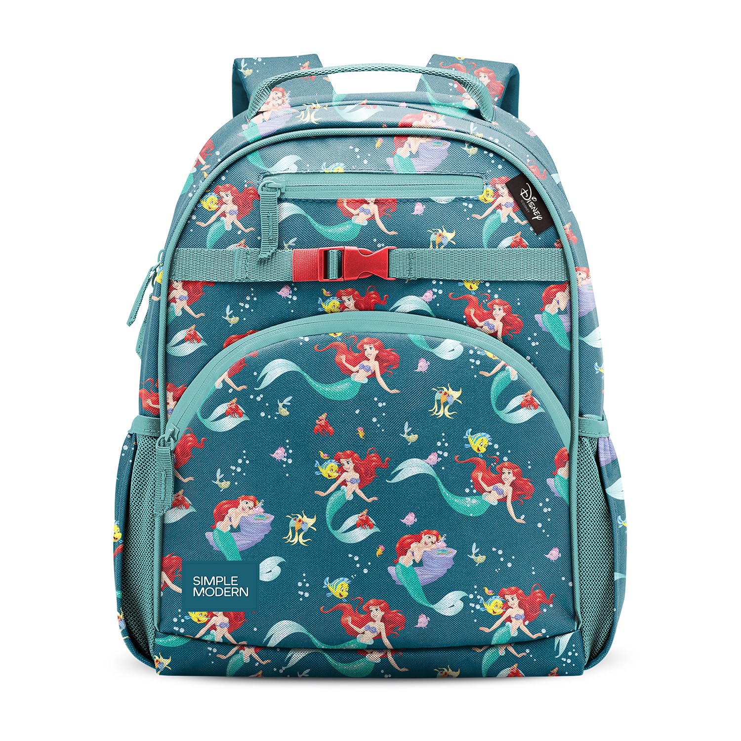 Simple Modern Disney Princess Kids Backpack for School, Girls, Boys | 12L | Fletcher Princess Rainbows Bookbag, School Backpack for Toddler, Preschool, Kindergarten | Fits Lunch Box, Cute | Medium