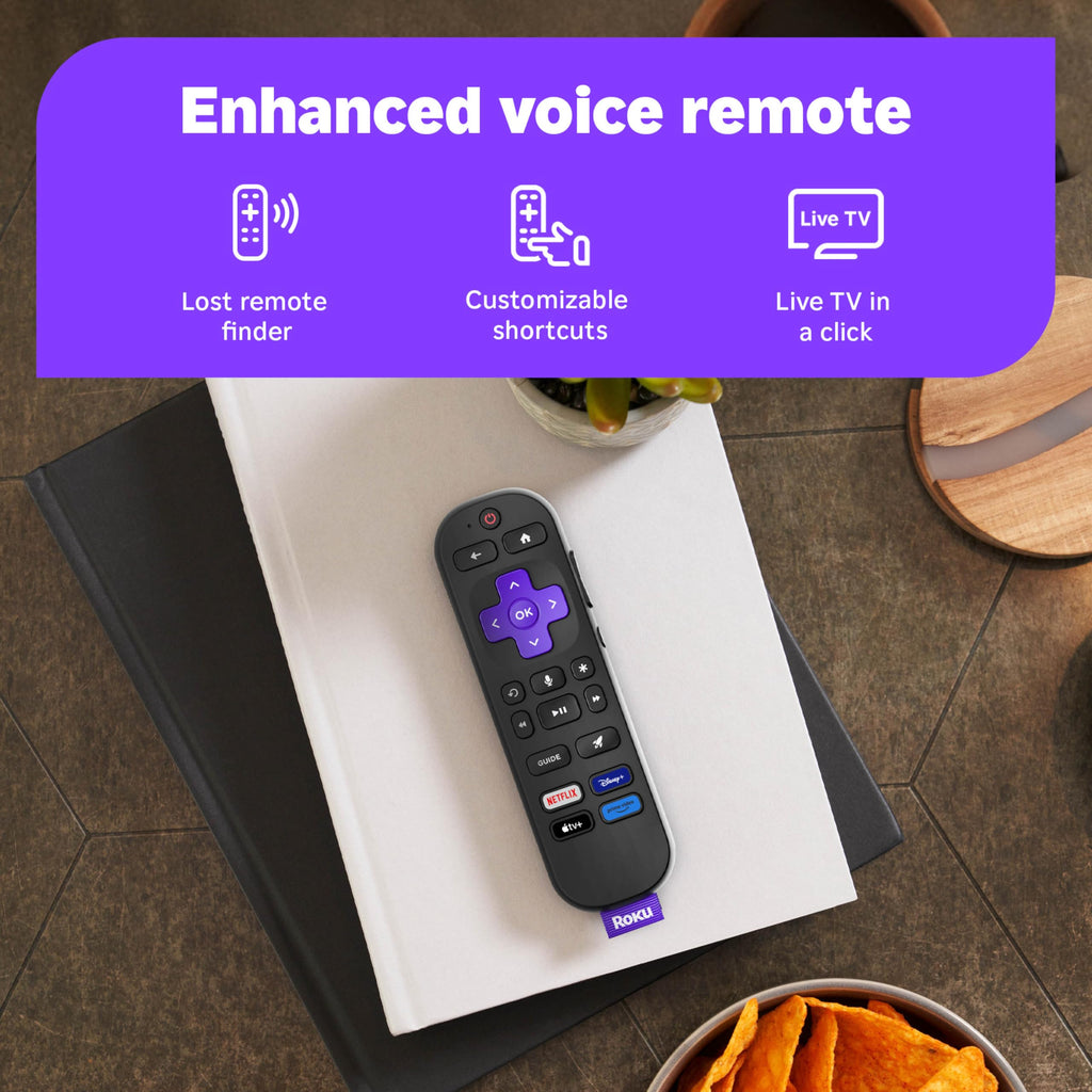 Roku 55-Inch Select Series Smart TV 2026-4K QLED TV - Roku TV | Flat Screen QLED Television with Voice Remote, Wi-Fi & Bluetooth Headphone Mode - Streaming Live Local News, Sports, & Movies