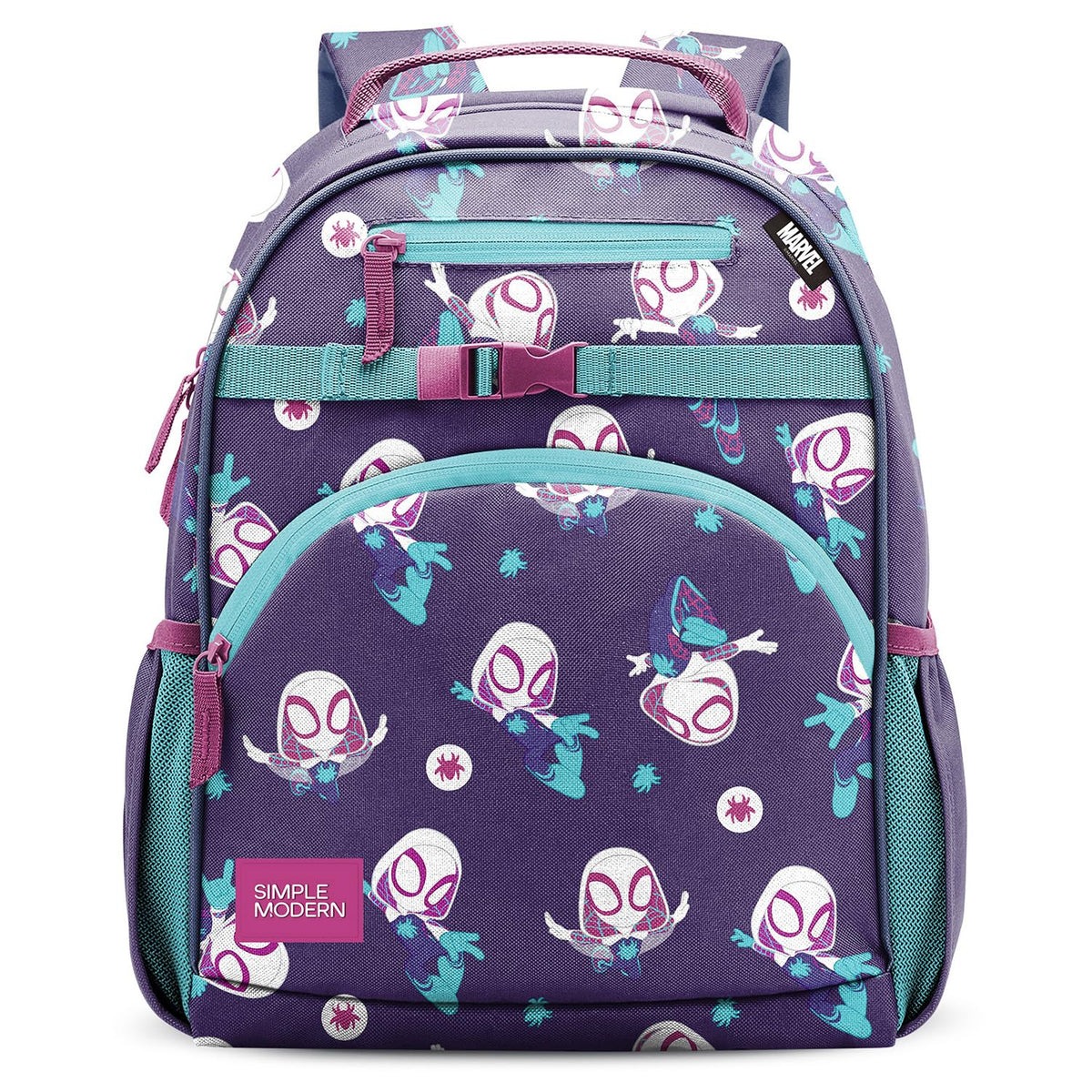 Simple Modern Disney Princess Kids Backpack for School, Girls, Boys | 12L | Fletcher Princess Rainbows Bookbag, School Backpack for Toddler, Preschool, Kindergarten | Fits Lunch Box, Cute | Medium