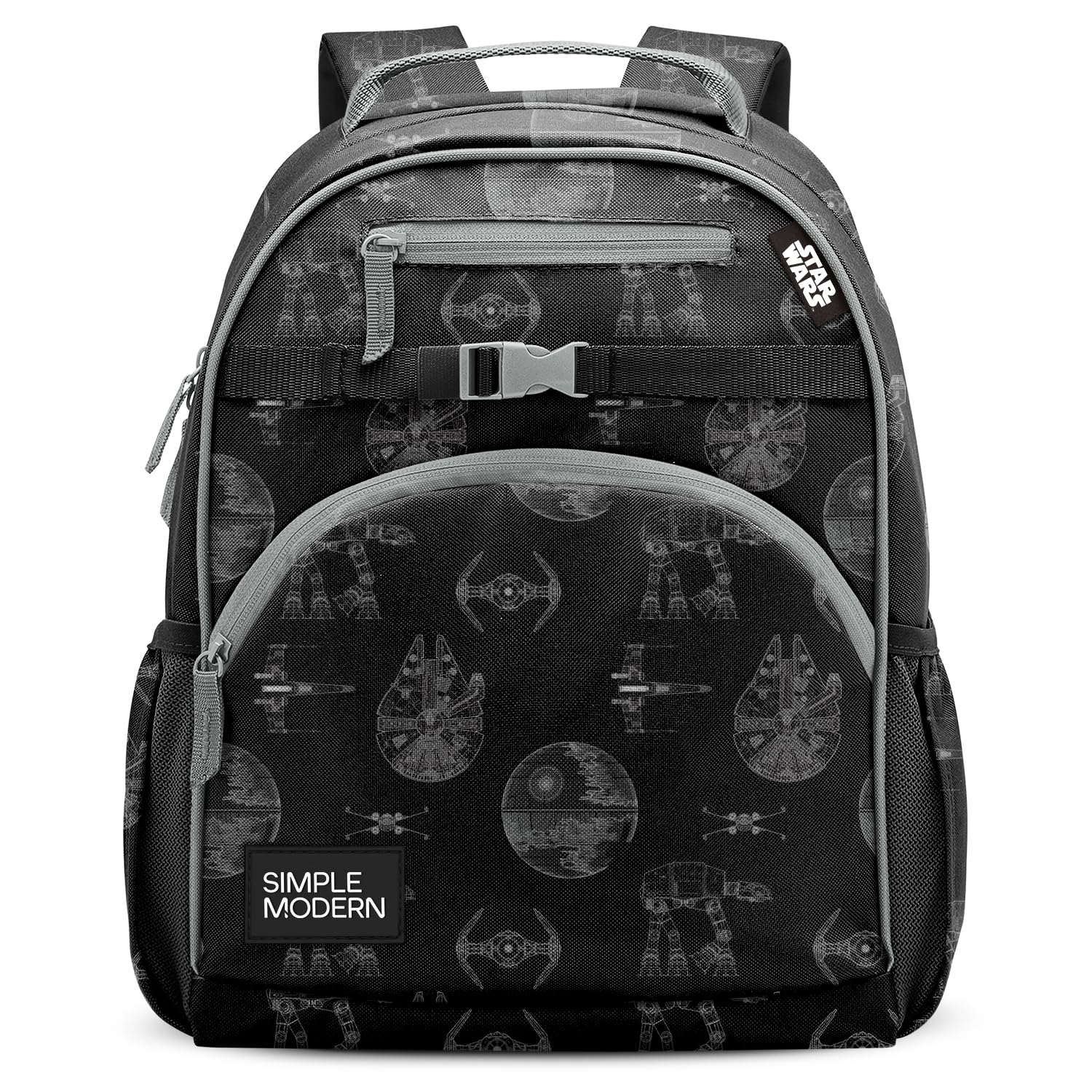 Simple Modern Disney Princess Kids Backpack for School, Girls, Boys | 12L | Fletcher Princess Rainbows Bookbag, School Backpack for Toddler, Preschool, Kindergarten | Fits Lunch Box, Cute | Medium
