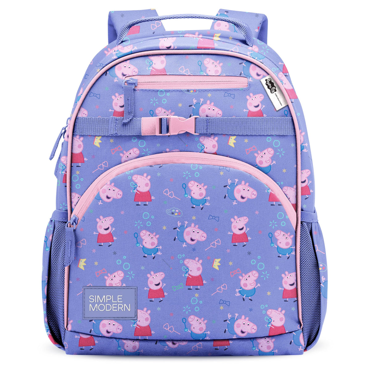 Simple Modern Disney Princess Kids Backpack for School, Girls, Boys | 12L | Fletcher Princess Rainbows Bookbag, School Backpack for Toddler, Preschool, Kindergarten | Fits Lunch Box, Cute | Medium