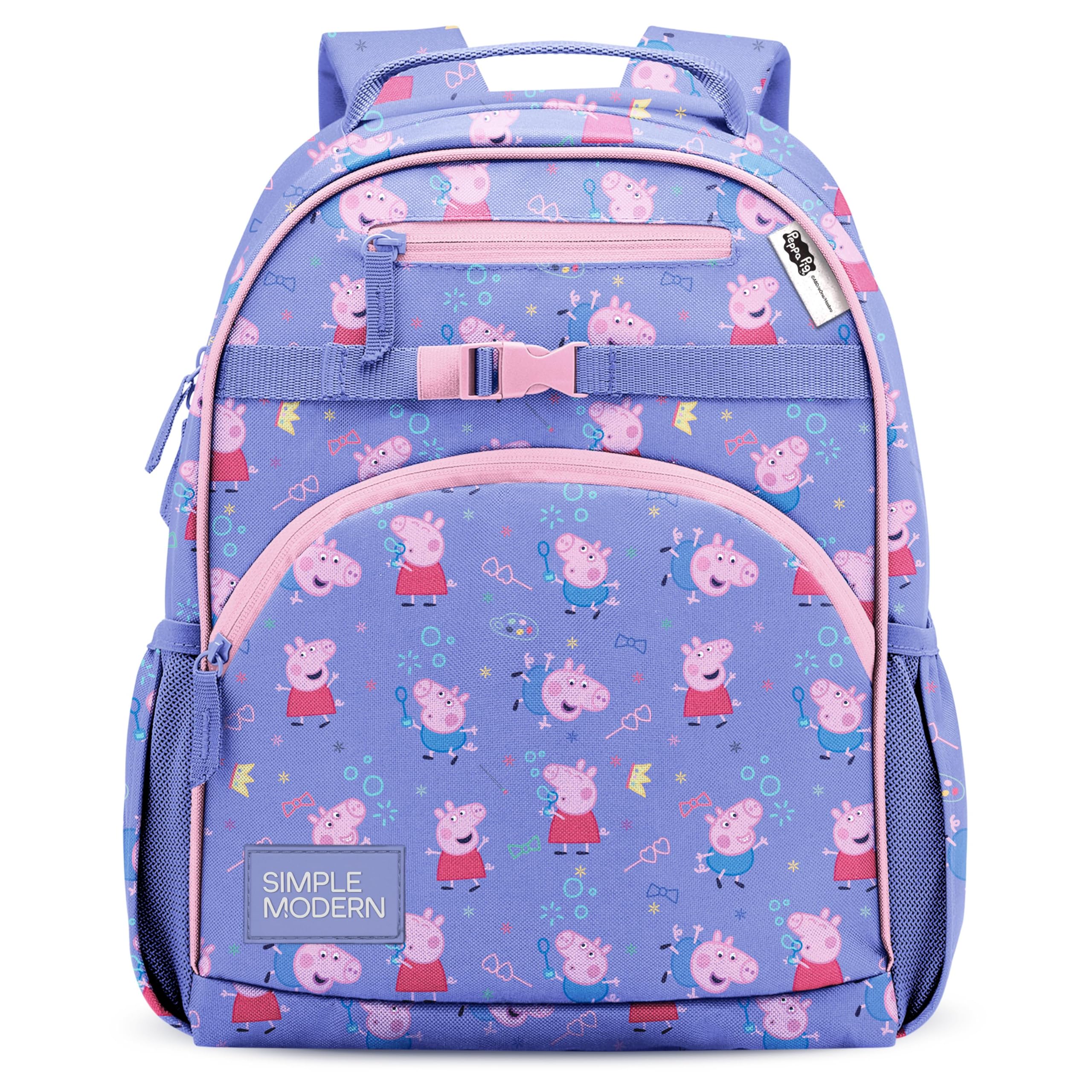Simple Modern Disney Princess Kids Backpack for School, Girls, Boys | 12L | Fletcher Princess Rainbows Bookbag, School Backpack for Toddler, Preschool, Kindergarten | Fits Lunch Box, Cute | Medium