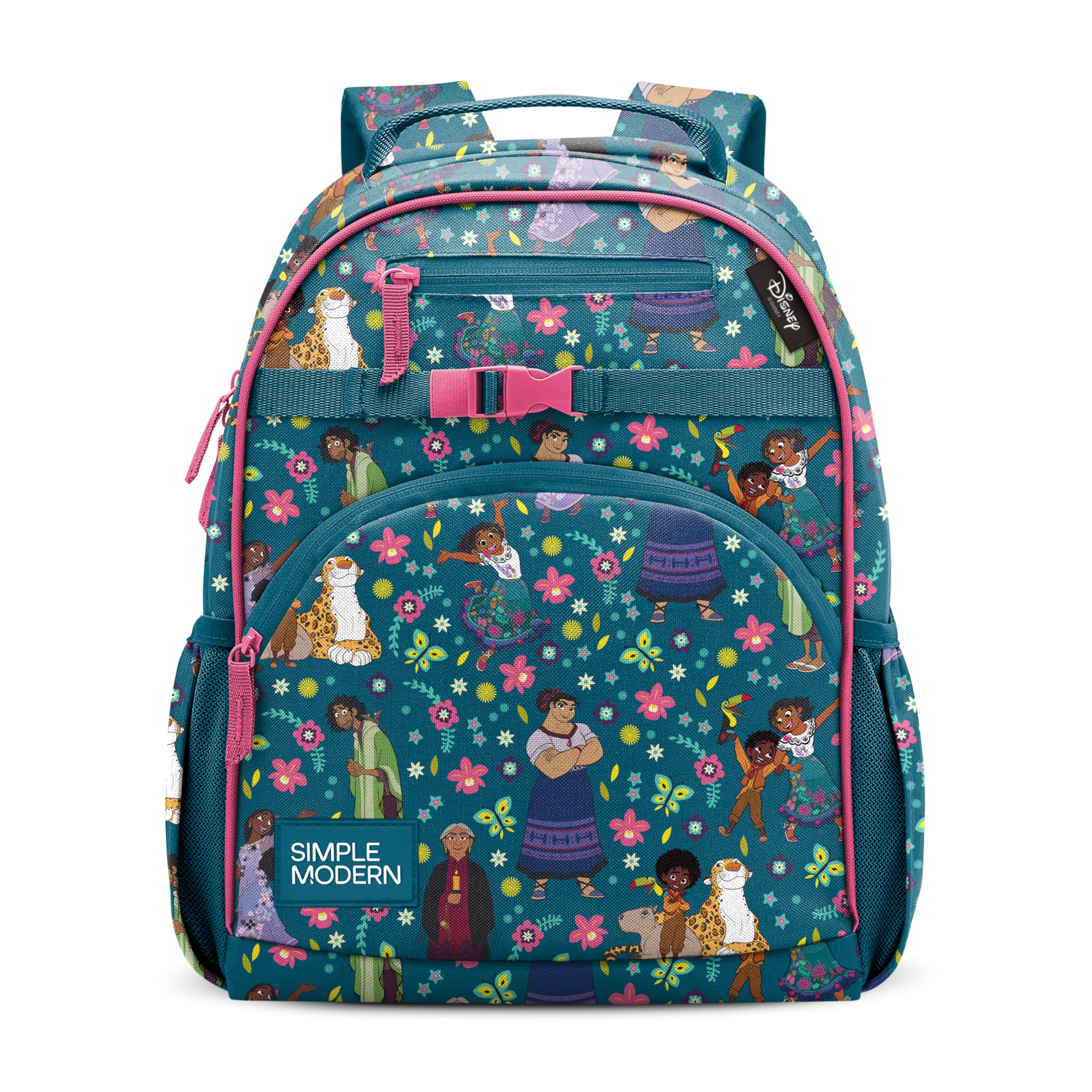 Simple Modern Disney Princess Kids Backpack for School, Girls, Boys | 12L | Fletcher Princess Rainbows Bookbag, School Backpack for Toddler, Preschool, Kindergarten | Fits Lunch Box, Cute | Medium