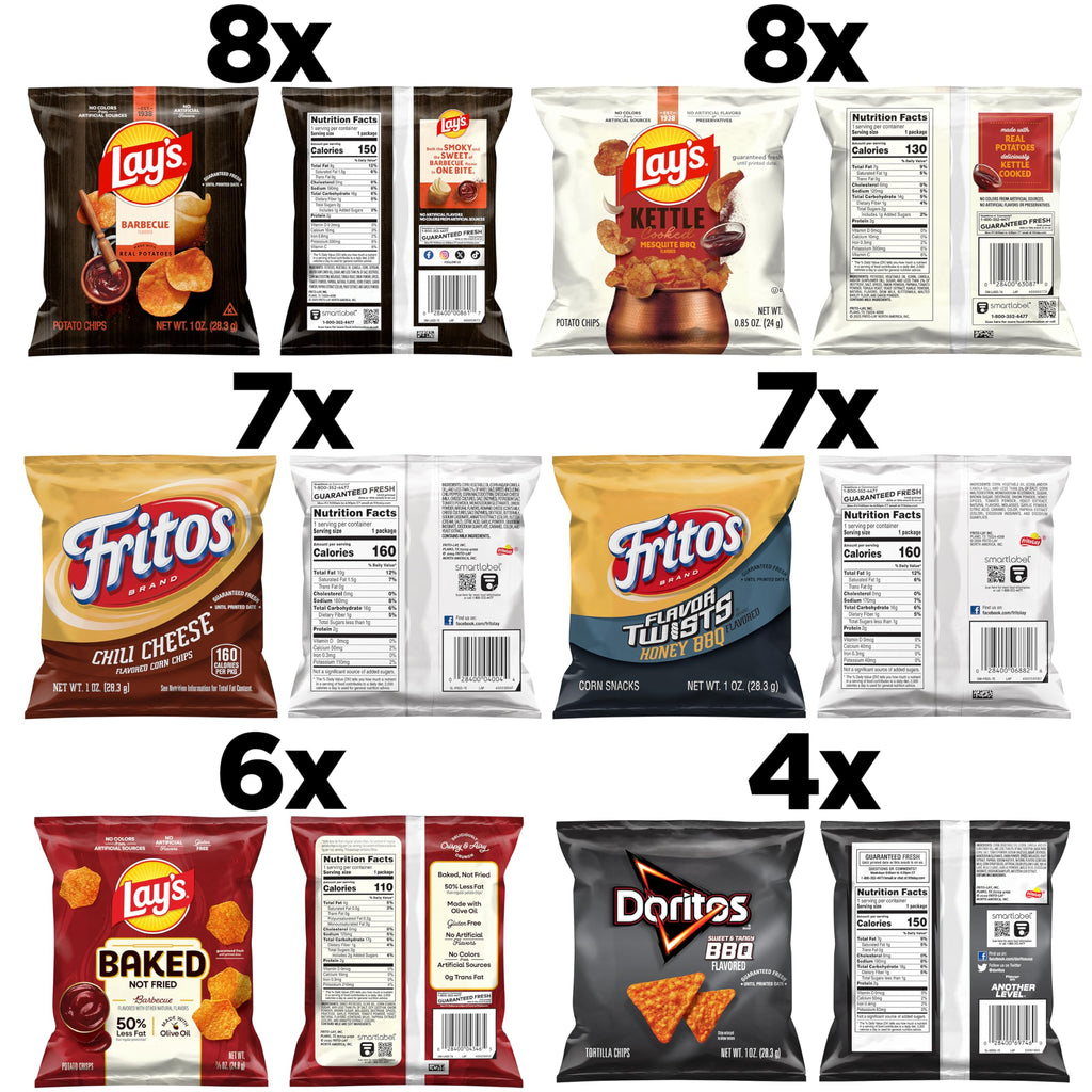 Frito-Lay Fiery Mix Variety Pack, 40 Count