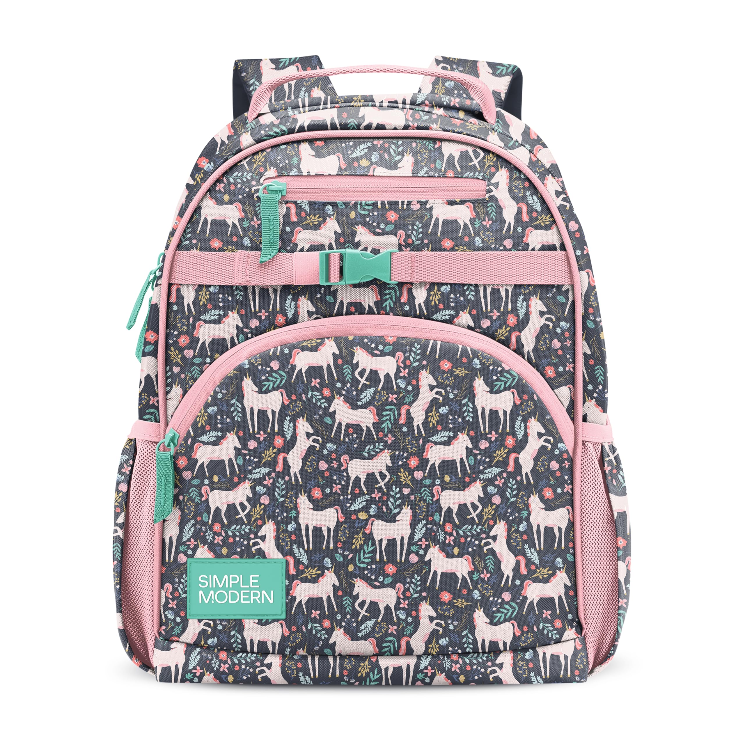 Simple Modern Disney Princess Kids Backpack for School, Girls, Boys | 12L | Fletcher Princess Rainbows Bookbag, School Backpack for Toddler, Preschool, Kindergarten | Fits Lunch Box, Cute | Medium