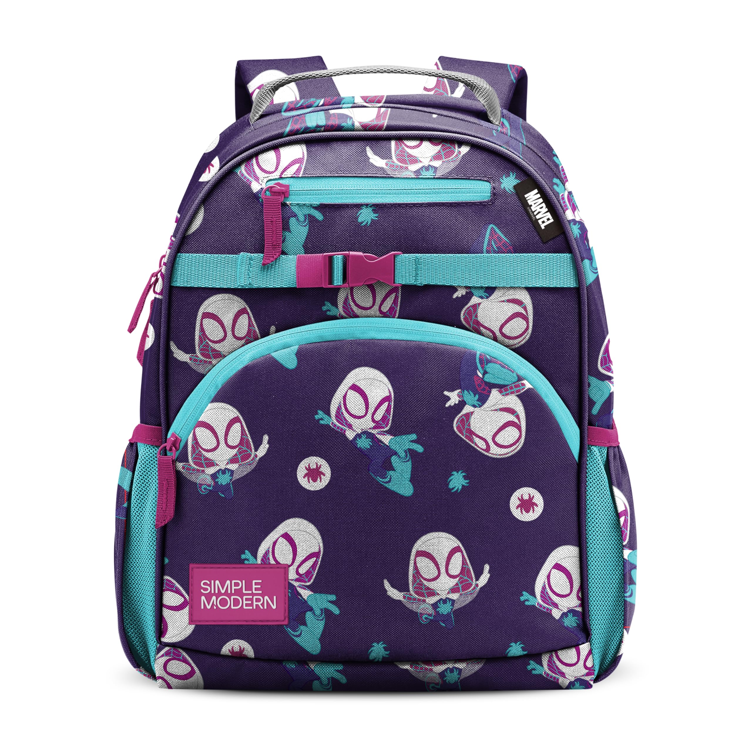Simple Modern Disney Princess Kids Backpack for School, Girls, Boys | 12L | Fletcher Princess Rainbows Bookbag, School Backpack for Toddler, Preschool, Kindergarten | Fits Lunch Box, Cute | Medium