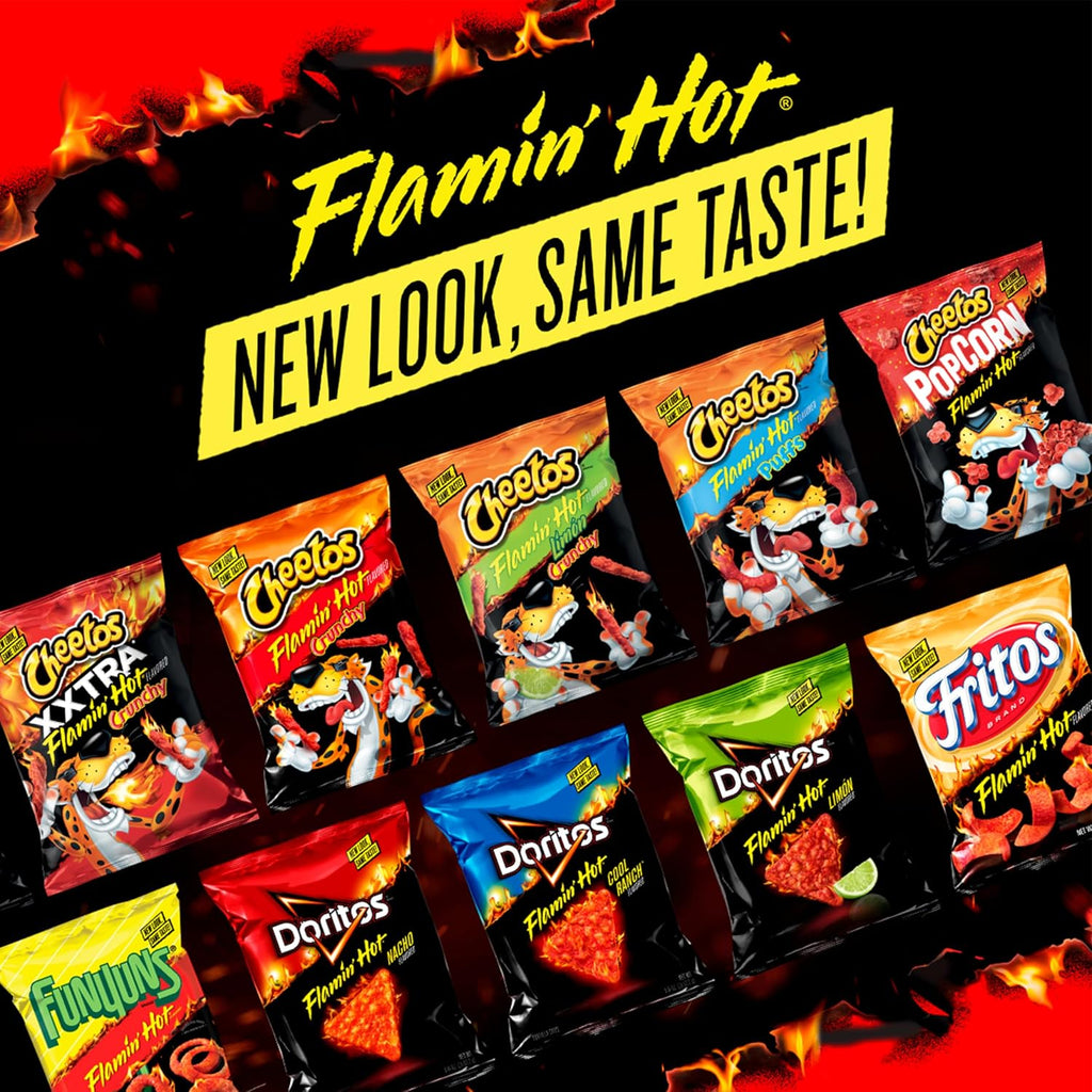 Frito-Lay Fiery Mix Variety Pack, 40 Count