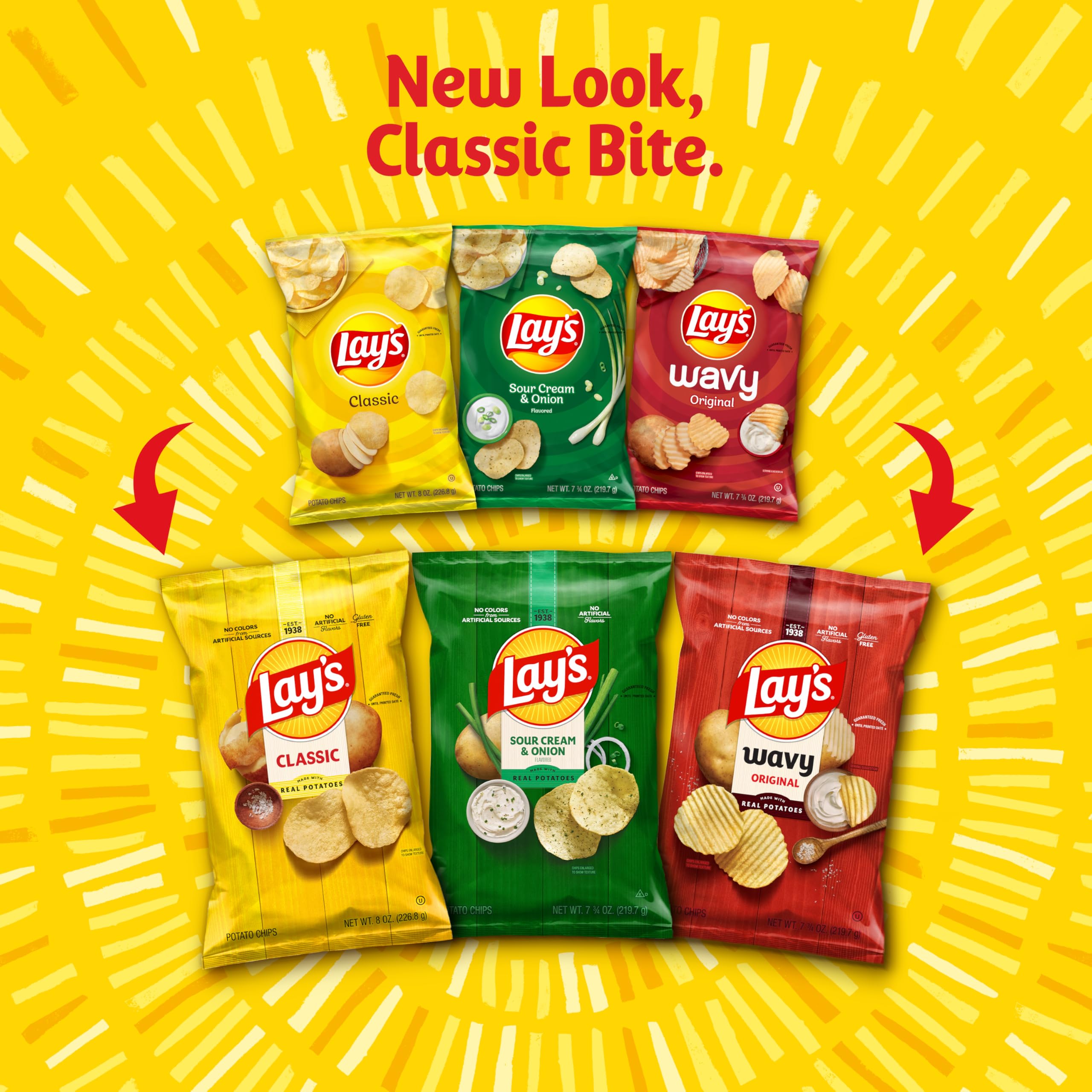 Frito-Lay Fiery Mix Variety Pack, 40 Count