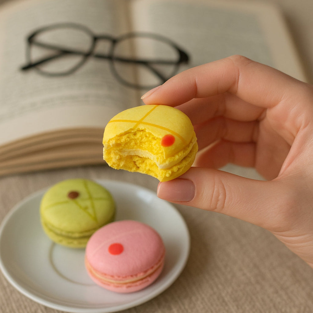 Andy Anand French Macarons, 12-Piece Gift Box – Gluten-Free, Made Fresh Daily, Assorted Gourmet Flavors – Birthday, Holiday & Celebration