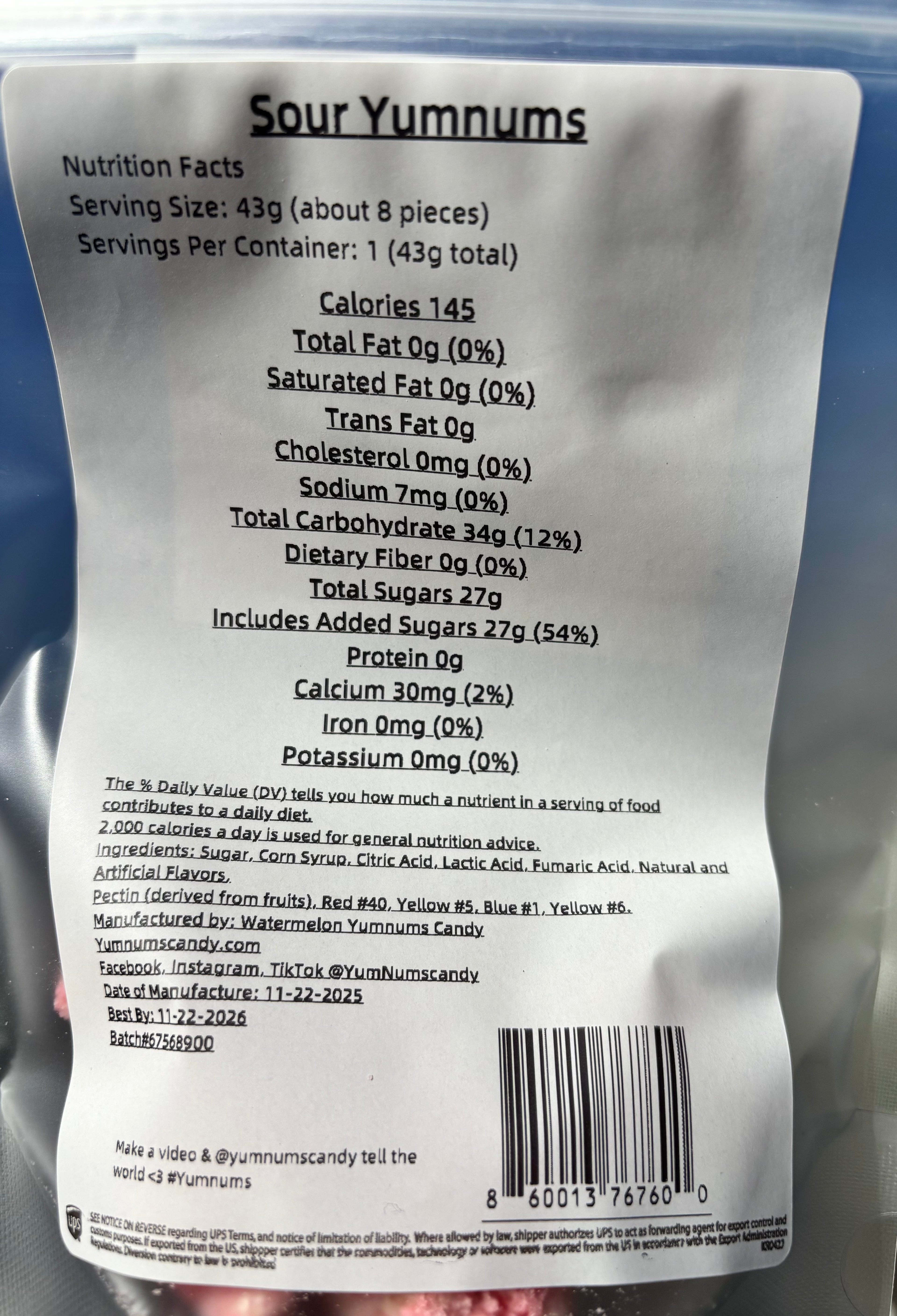 Sour Blast Pack | Sour Freeze-Dried Candy