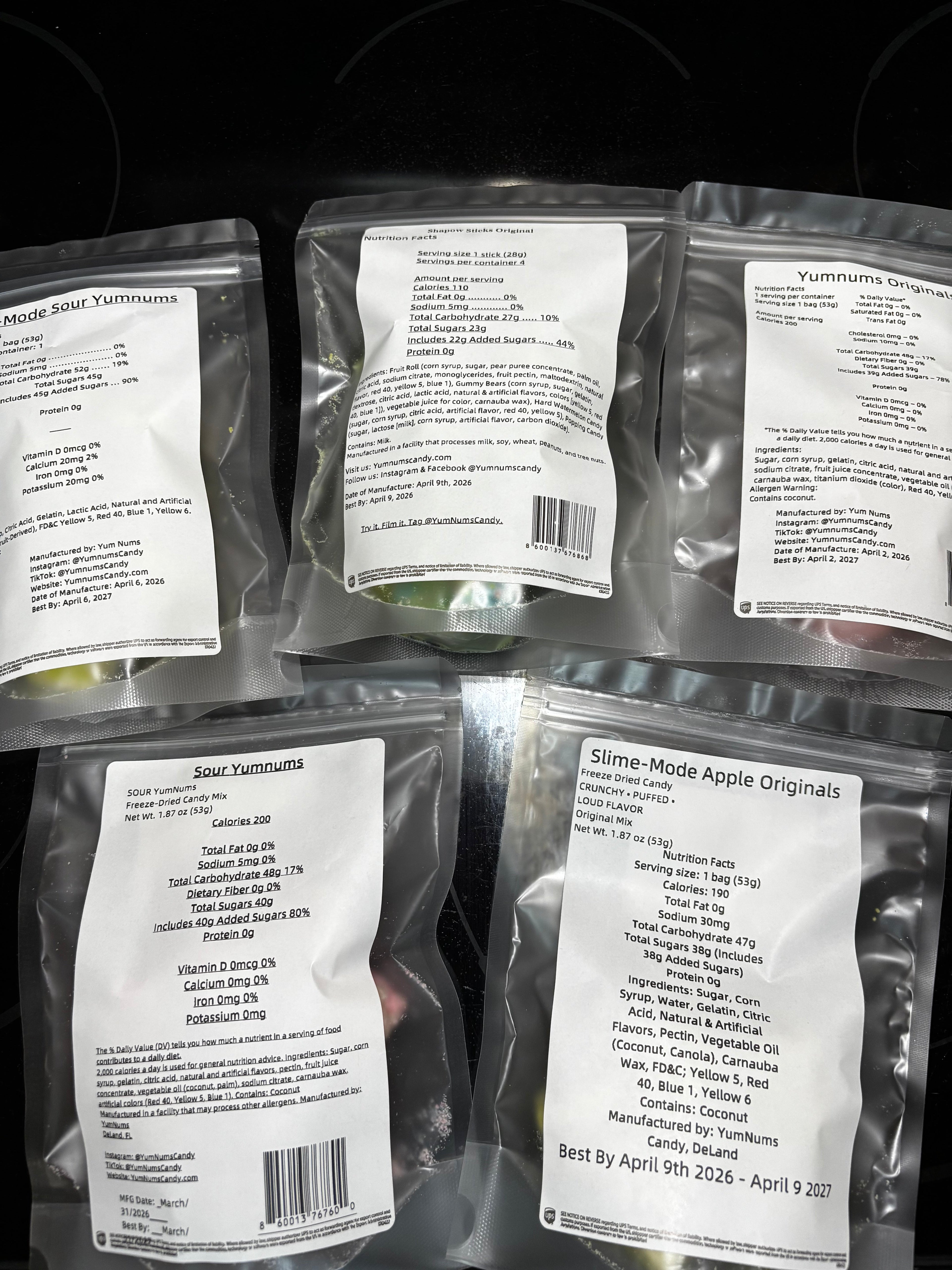 Slime Mode Freeze-Dried Candy Variety Box