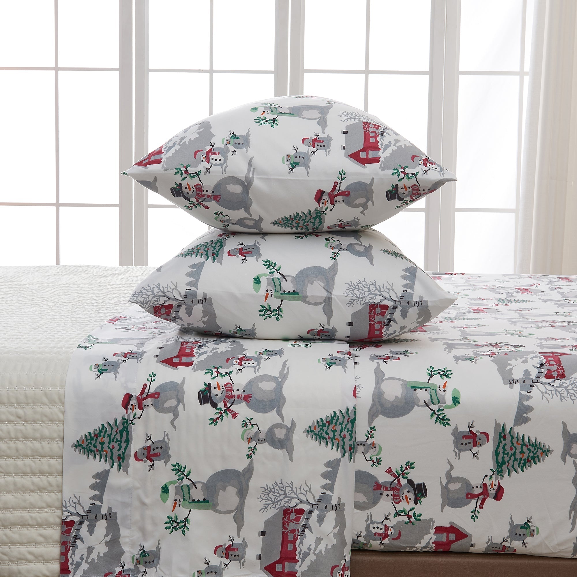 Lodge Printed Sheet Set - Mountain Ridge Collection