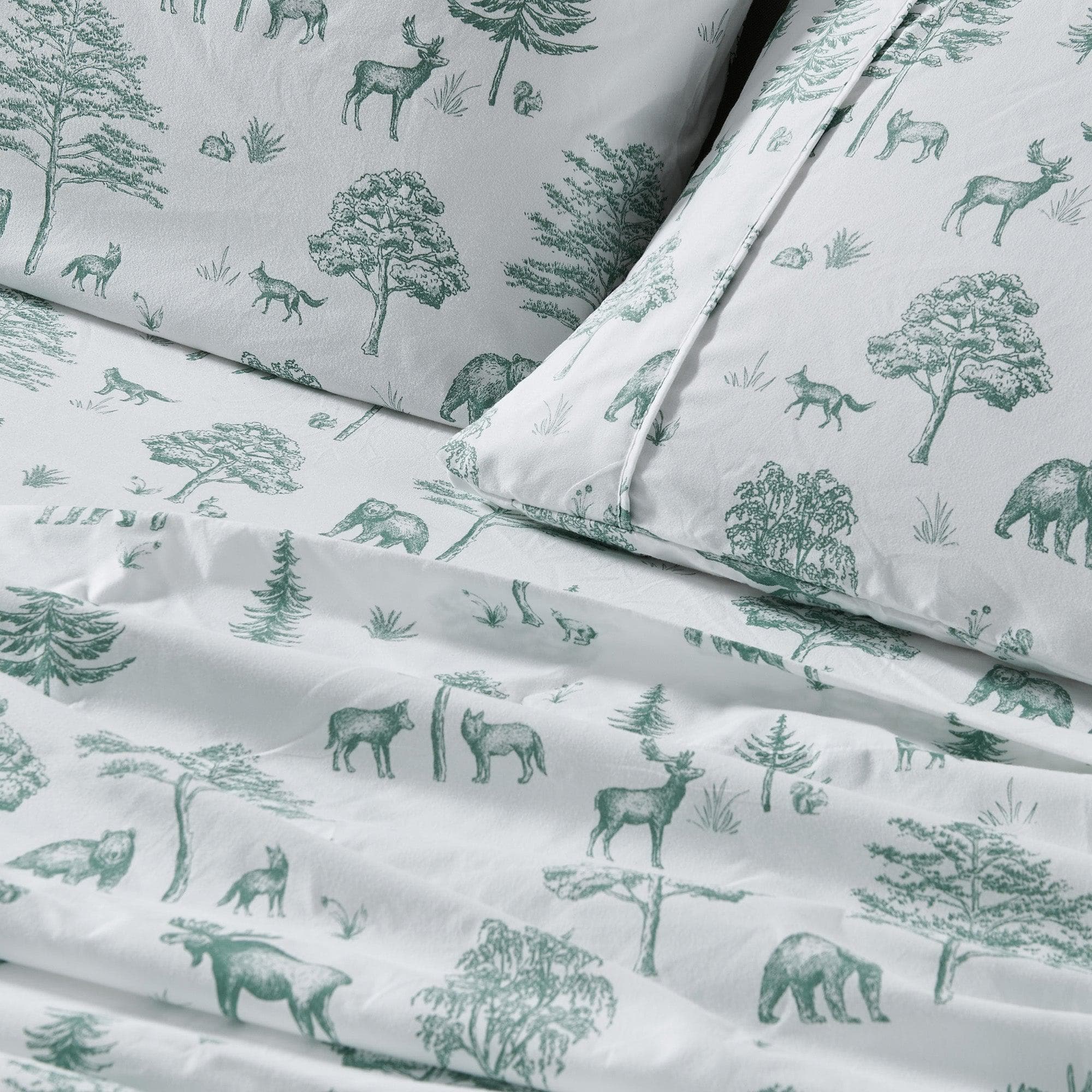 Lodge Printed Sheet Set - Mountain Ridge Collection