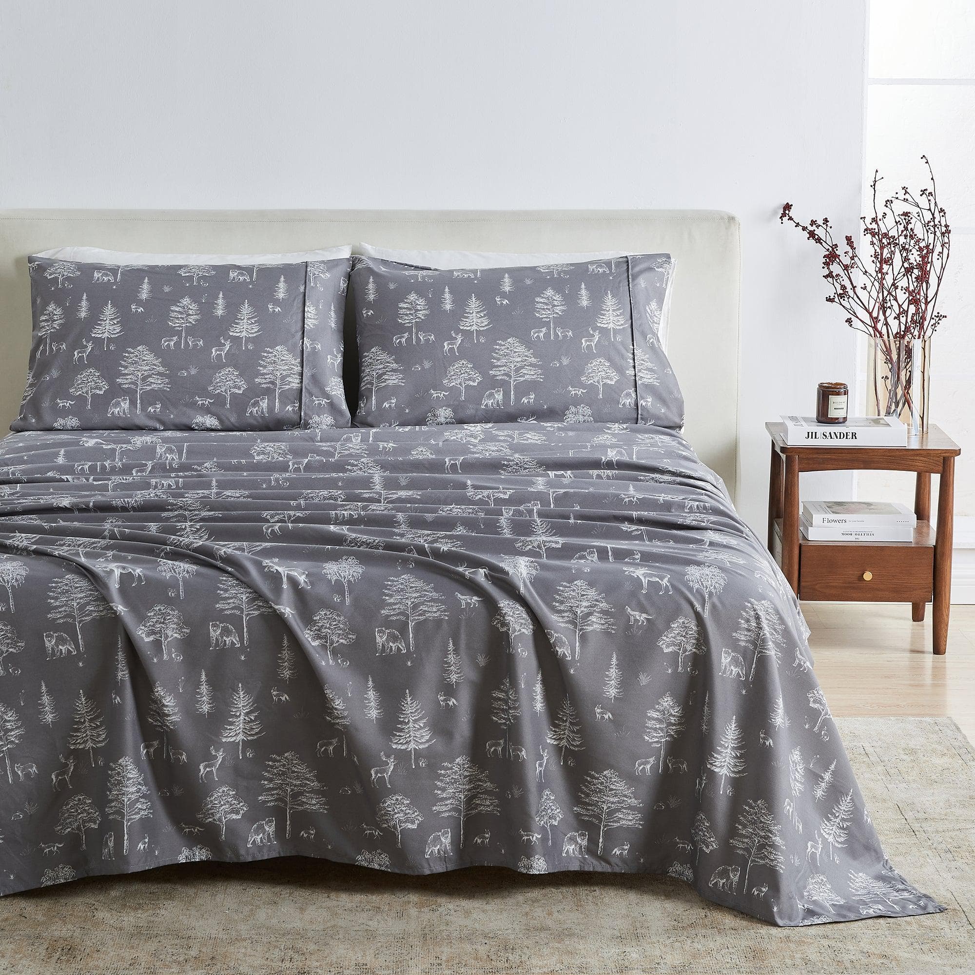 Lodge Printed Sheet Set - Mountain Ridge Collection