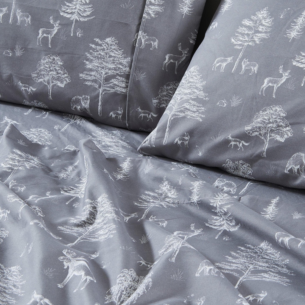 Lodge Printed Sheet Set - Mountain Ridge Collection